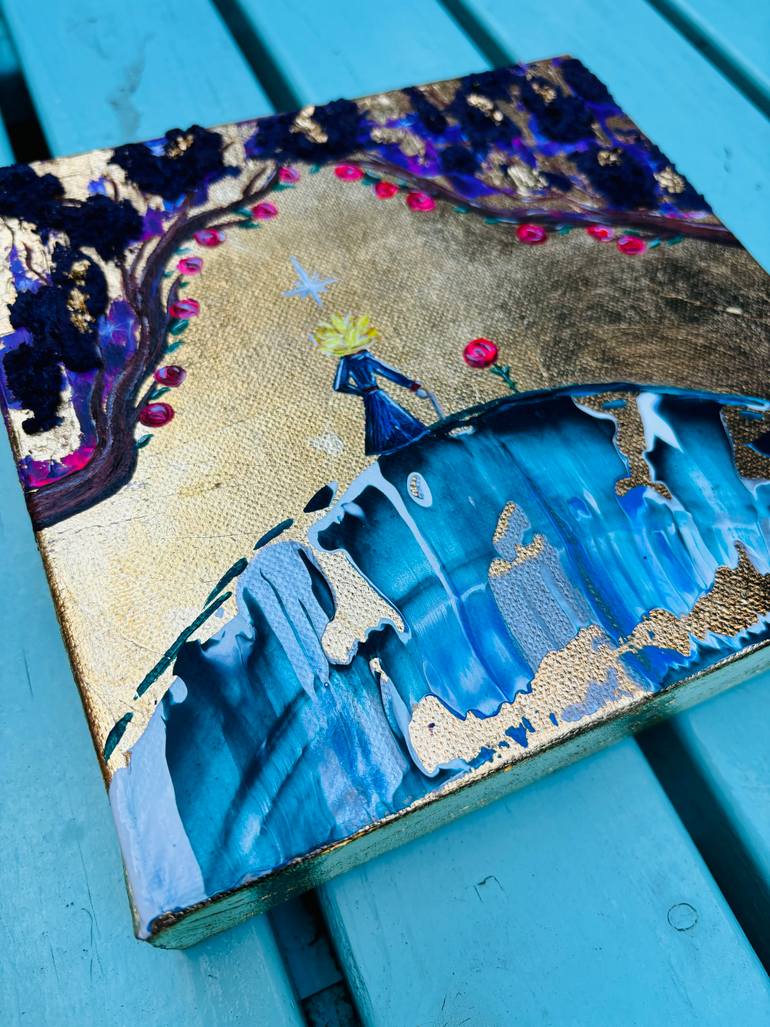 Original Surrealism Fantasy Painting by Alla Babushkina