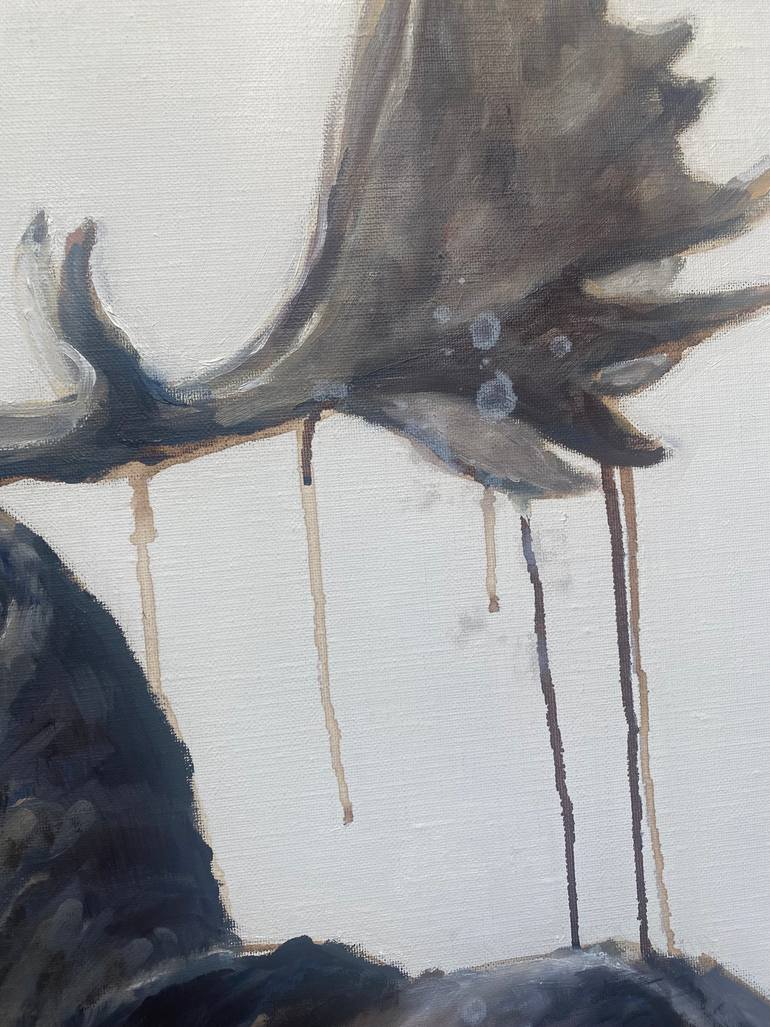 Original Figurative Animal Painting by Geraldine Morales