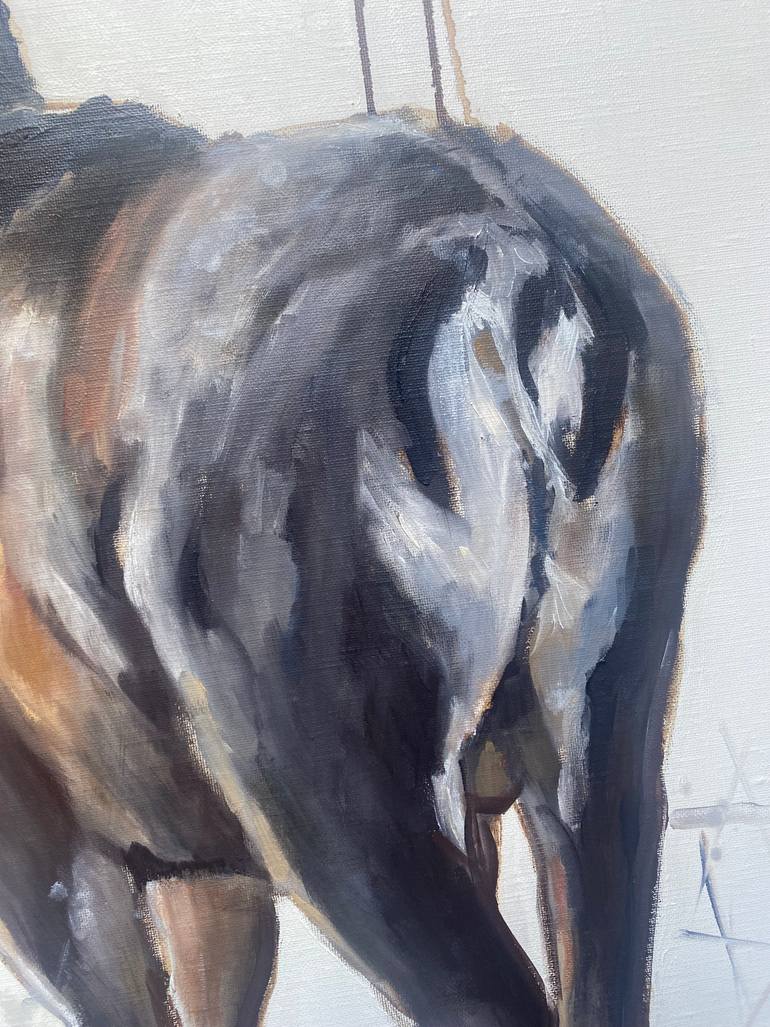 Original Figurative Animal Painting by Geraldine Morales
