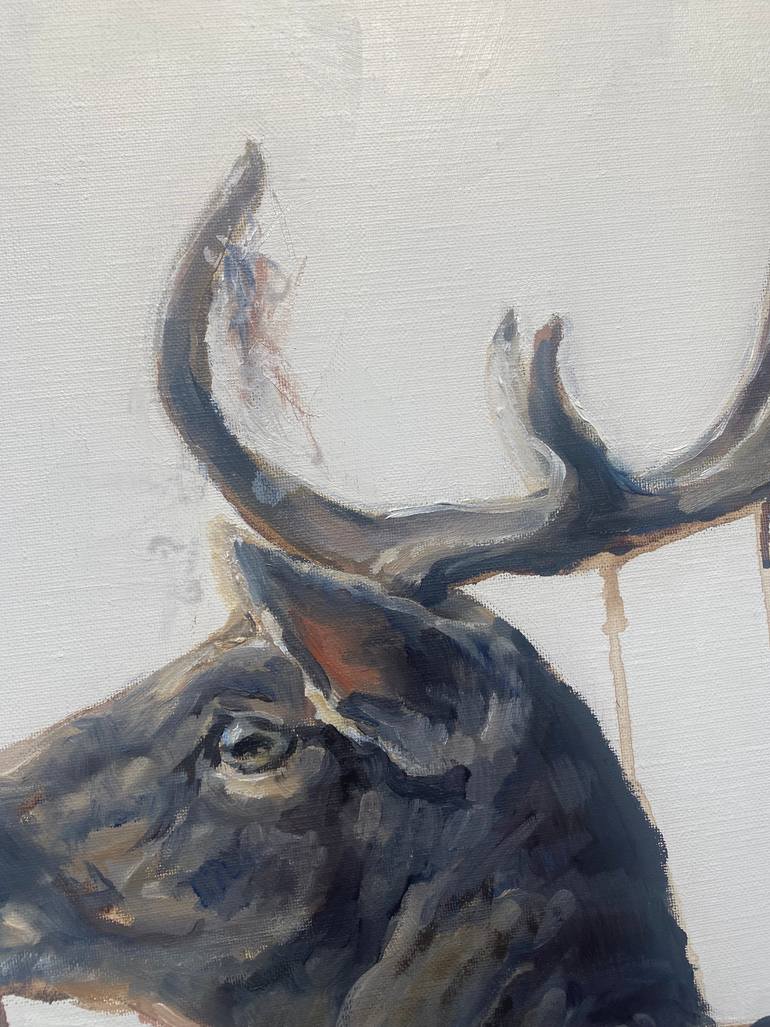 Original Figurative Animal Painting by Geraldine Morales