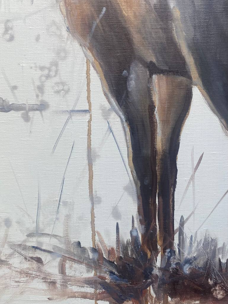 Original Figurative Animal Painting by Geraldine Morales