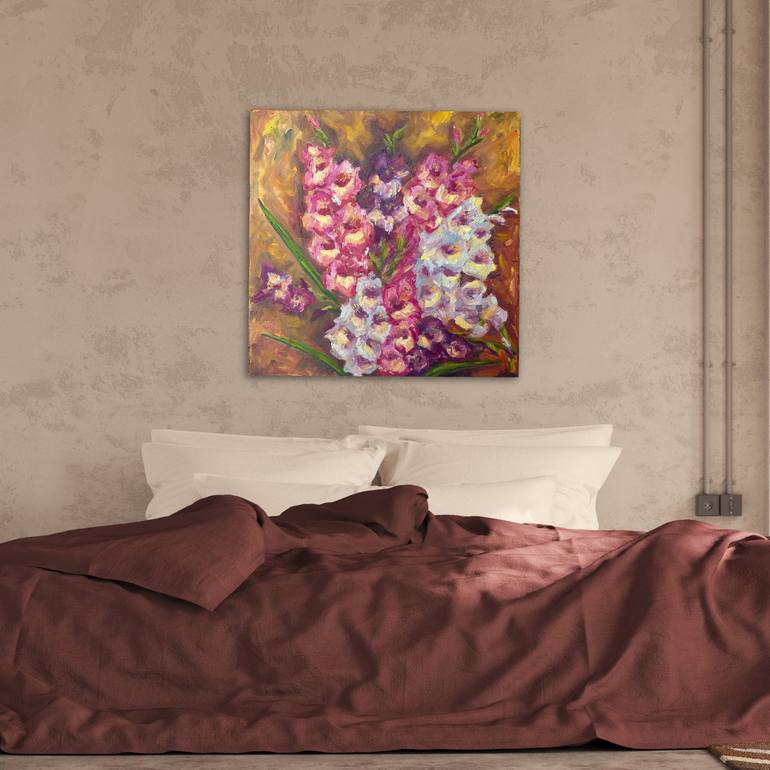 Original Contemporary Floral Painting by Natalia Azarna