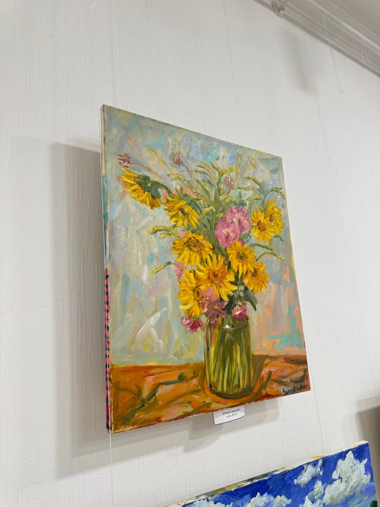 Original Expressionism Botanic Painting by Natalia Azarna