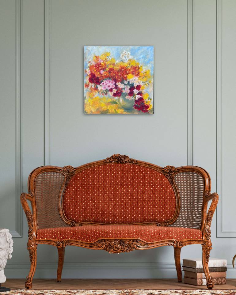 Original Conceptual Botanic Painting by Natalia Azarna