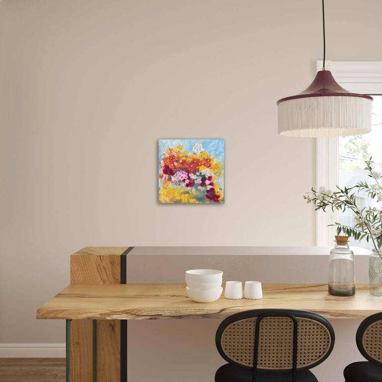 Original Conceptual Botanic Painting by Natalia Azarna