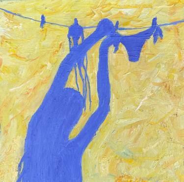 Original Conceptual Abstract Paintings by Natalia Azarna