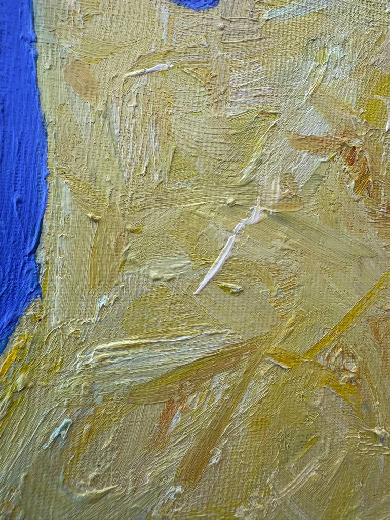 Original Conceptual Abstract Painting by Natalia Azarna