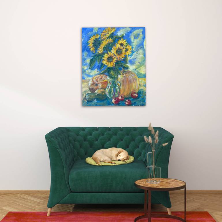 Original Color Field Painting Food & Drink Painting by Natalia Azarna