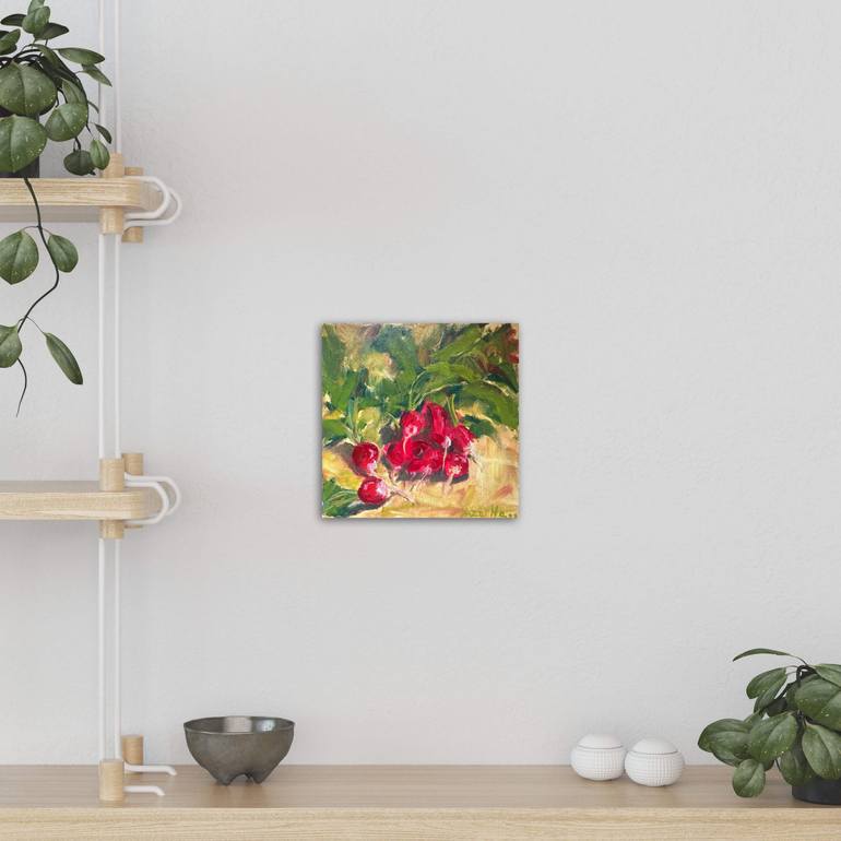 Original Classicism Food & Drink Painting by Natalia Azarna