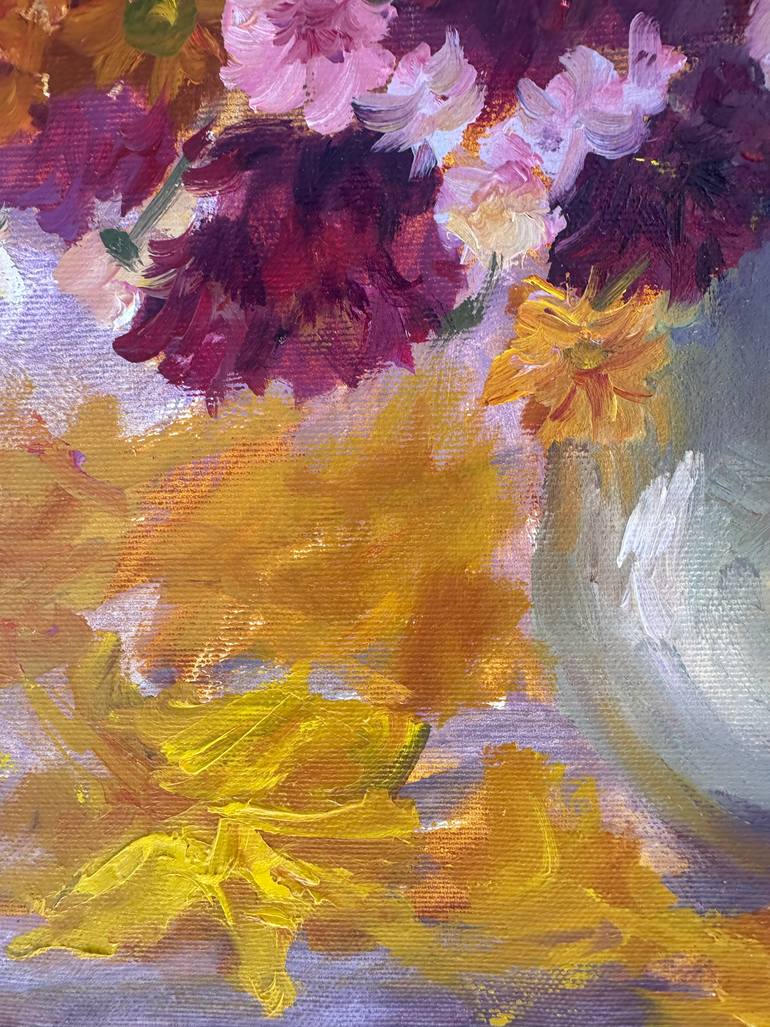 Original Color Field Painting Nature Painting by Natalia Azarna