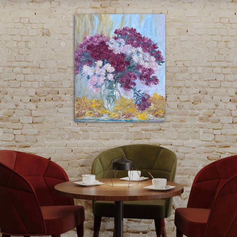 Original Color Field Painting Nature Painting by Natalia Azarna