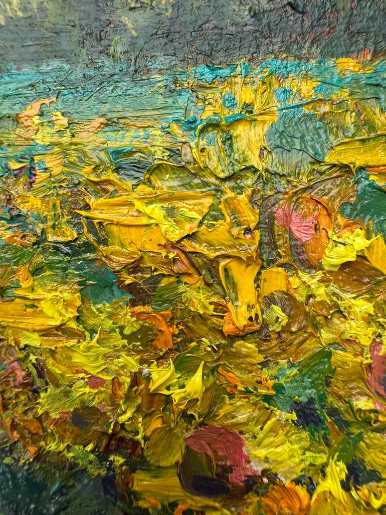 Original Romanticism Landscape Painting by Natalia Azarna