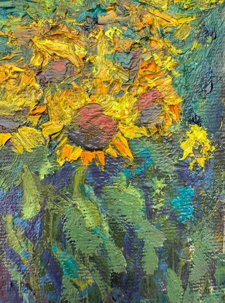 Original Romanticism Landscape Painting by Natalia Azarna