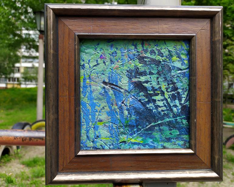 Original Abstract Expressionism Abstract Painting by Tetiana Chebrova