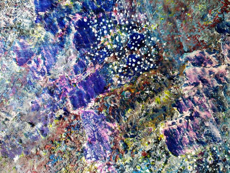 Original Abstract Expressionism Abstract Painting by Tetiana Chebrova