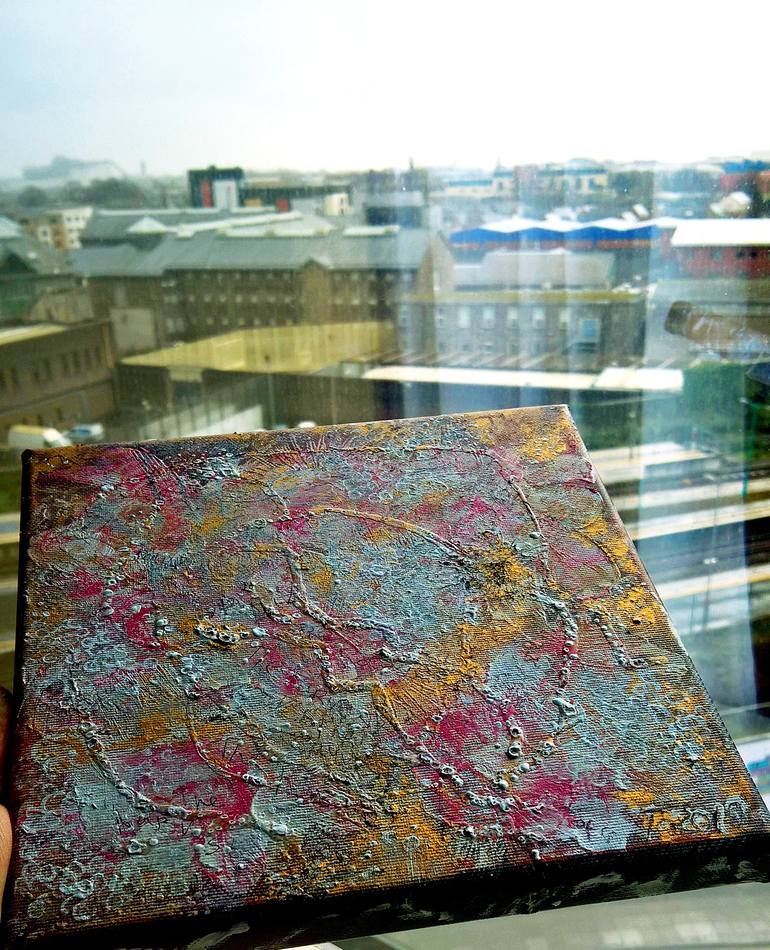 Original Abstract Expressionism Abstract Painting by Tetiana Chebrova