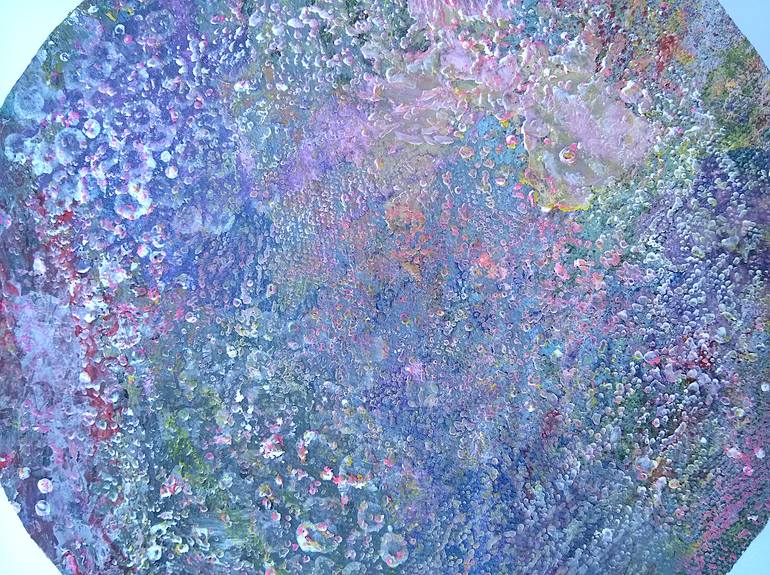 Original Conceptual Abstract Painting by Tetiana Chebrova