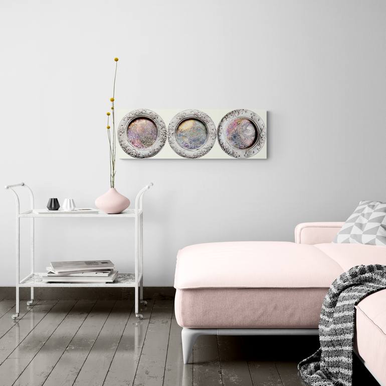 Original Conceptual Abstract Painting by Tetiana Chebrova