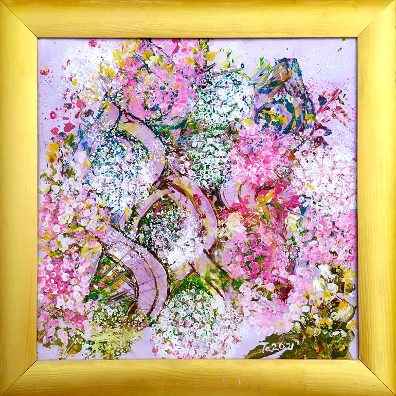 Original Abstract Expressionism Abstract Painting by Tetiana Chebrova