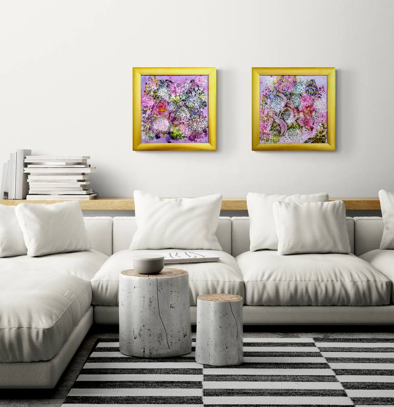 Original Abstract Expressionism Abstract Painting by Tetiana Chebrova
