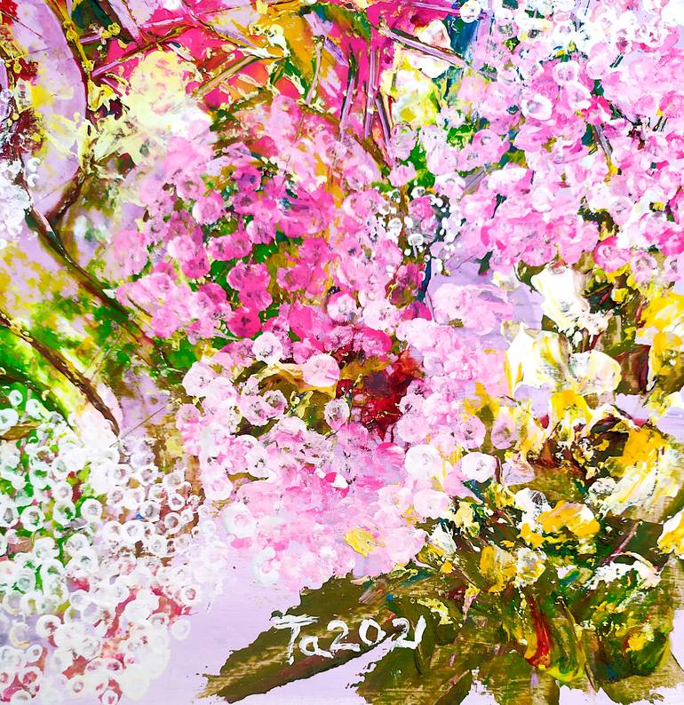 Original Abstract Expressionism Abstract Painting by Tetiana Chebrova