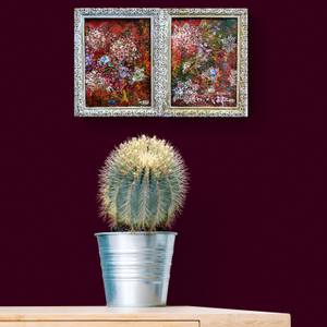 Collection Art miniatures and small framed paintings