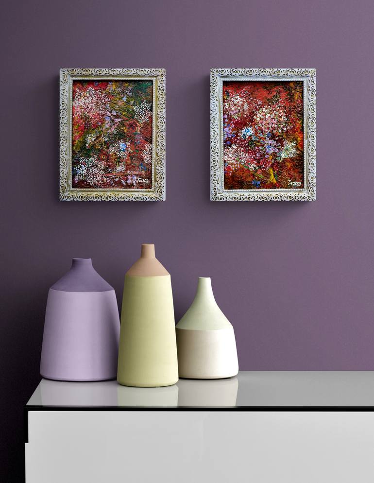 Original Abstract Expressionism Abstract Painting by Tetiana Chebrova