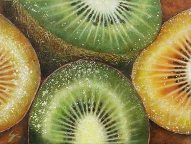 Original Realism Food Paintings by George Davis