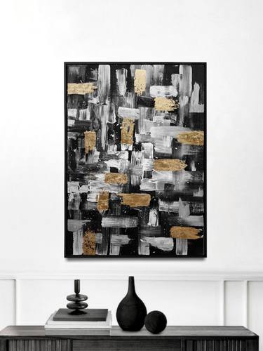 Original Cubism Abstract Painting by Kristal StudioArt