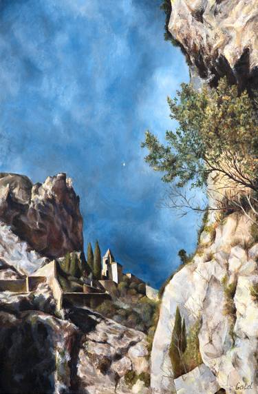 Print of Figurative Landscape Paintings by Tanya Goldstein