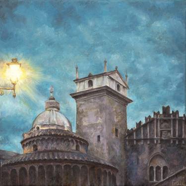 Print of Fine Art Architecture Paintings by Tanya Goldstein