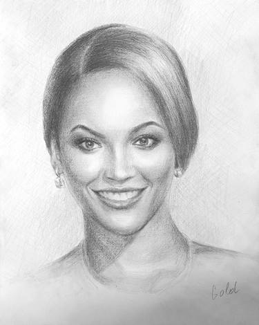 Original Celebrity Drawings by Tanya Goldstein