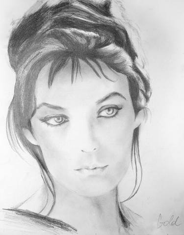 Original Celebrity Drawings by Tanya Goldstein