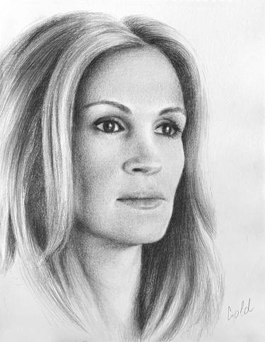 Original Celebrity Drawings by Tanya Goldstein