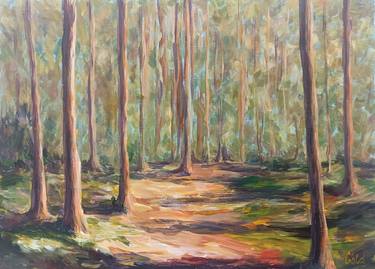 Original Fauvism Landscape Paintings by Tanya Goldstein