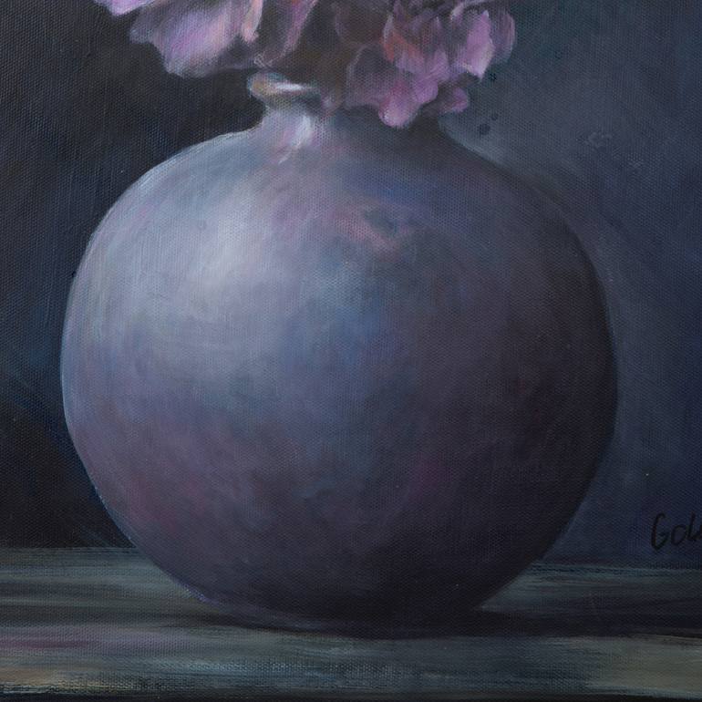 Original Baroque Floral Painting by Tanya Goldstein