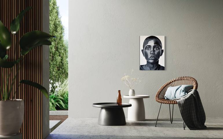 Original Contemporary People Painting by Raquel Silva