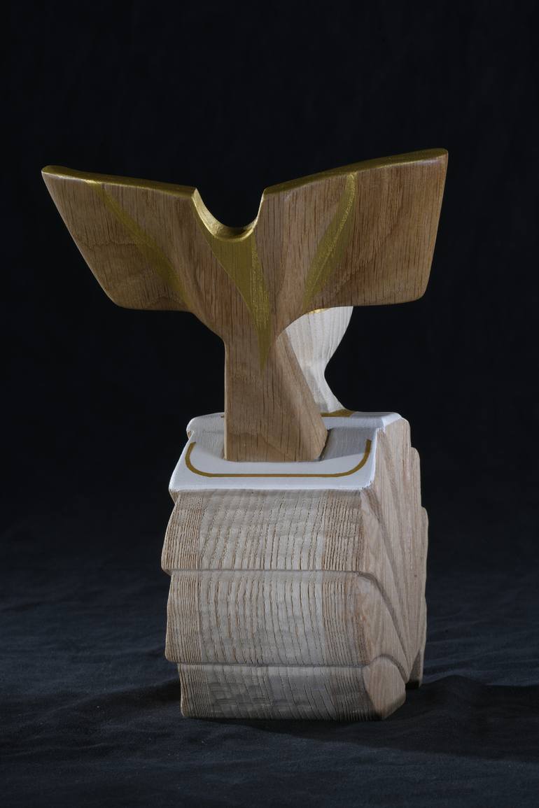Original Contemporary Fantasy Sculpture by Nelly Chicheportiche