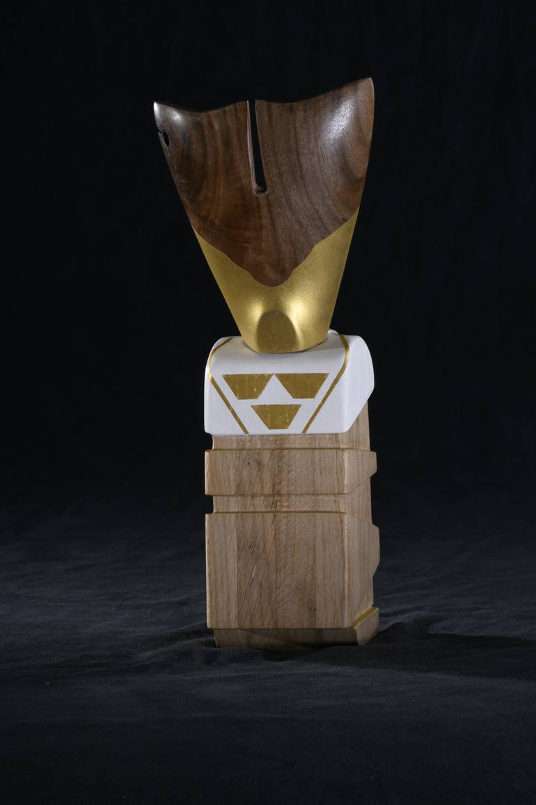 Original Contemporary Fantasy Sculpture by Nelly Chicheportiche