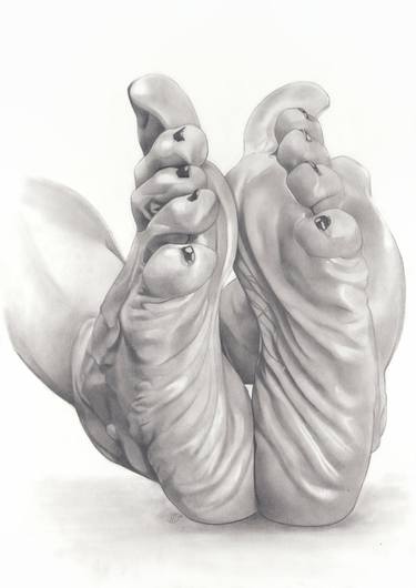 Print of Figurative Erotic Drawings by Frank Bishop