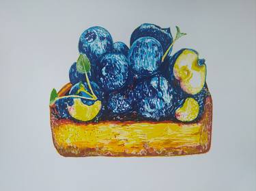 Original Figurative Food & Drink Drawings by Xiao H