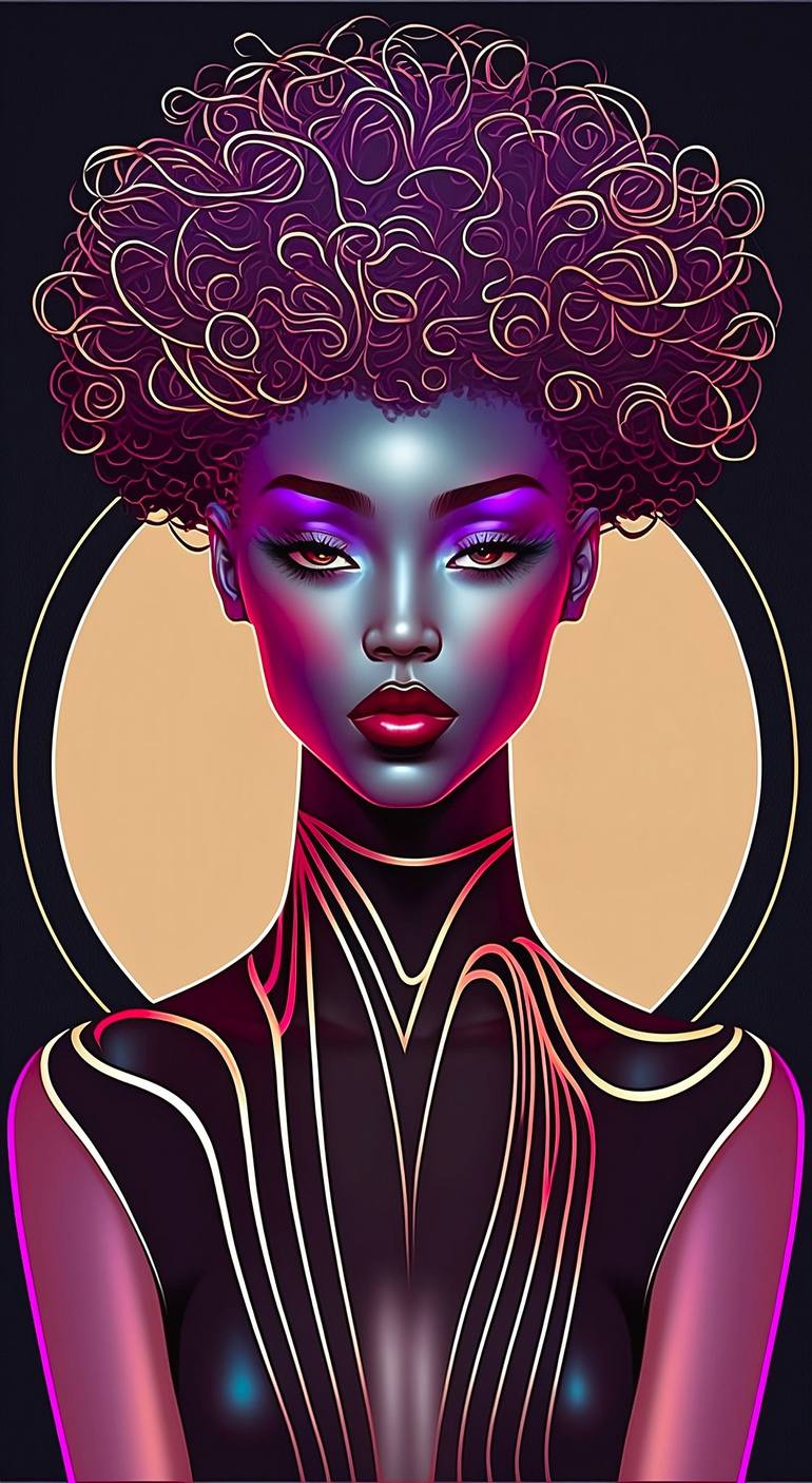 Afrocentric Art.Concepts in Design. Digital by Paul David Groocock ...