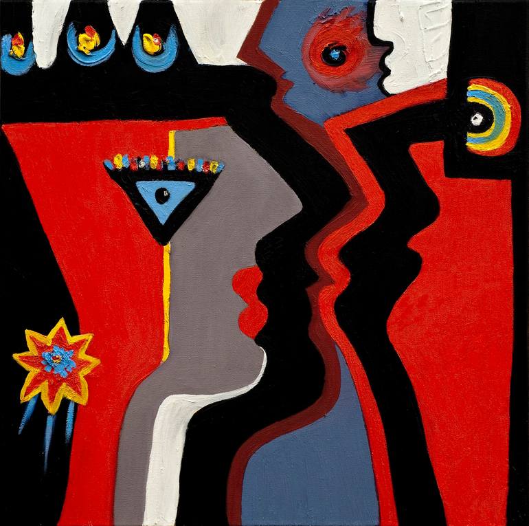 Anthony and Cleopatra Painting by Carolyn Mary Kleefeld Saatchi Art