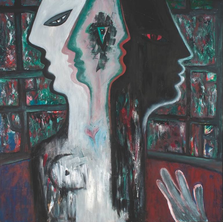 Of Each Other Painting by Carolyn Mary Kleefeld Saatchi Art