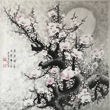 Original Conceptual Floral Paintings by Ling Li 李凌