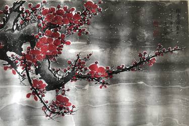 Original Floral Paintings by Ling Li 李凌