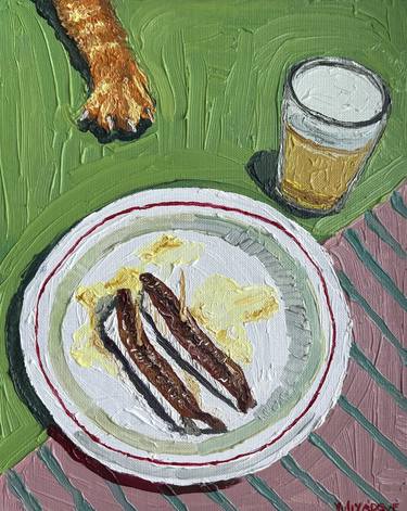Print of Minimalism Food & Drink Paintings by Yuliya Dove