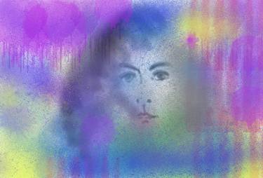 Print of Abstract Portrait Digital by Leyla Abas Tomova