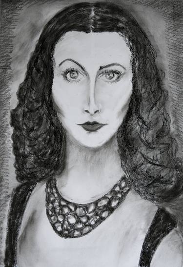 Print of Fine Art Portrait Drawings by Leyla Abas Tomova
