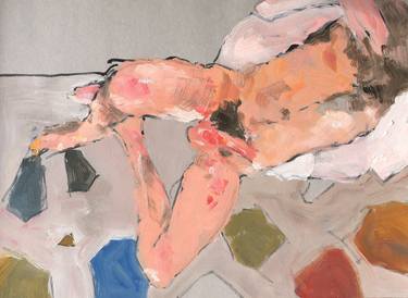 Original Figurative Nude Paintings by Fabio Lombardi